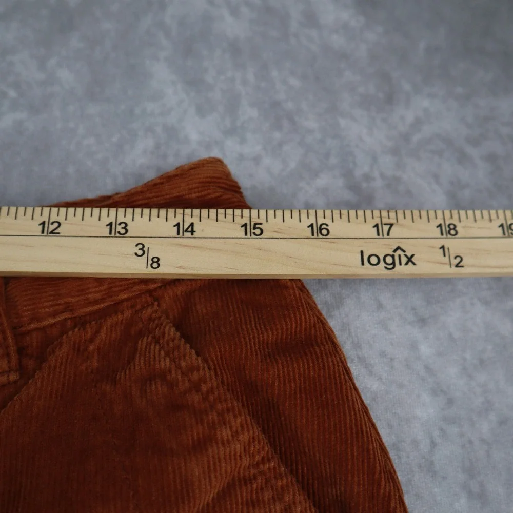 Vans Corduroy Pants Carpenter Brown Size 28 Double Knee Baggy Skater Gorpcore